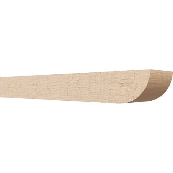 Ekena Millwork 6in. W x 4in. H x 32in. L Durham Woodgrain TimberThane Rafter Tail, Primed Tan RFTUR06X04X32DURRCPR - main